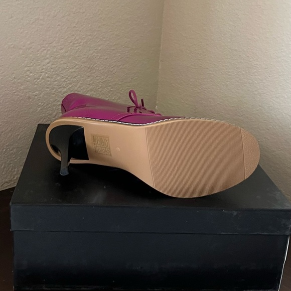 Magenta combat heels - Picture 5 of 8
